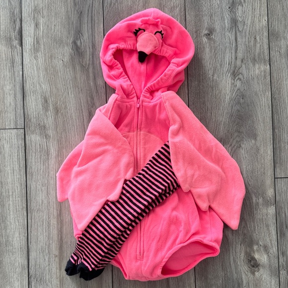 Carter's Pink Flamingo Kids Costume - Picture 5 of 5